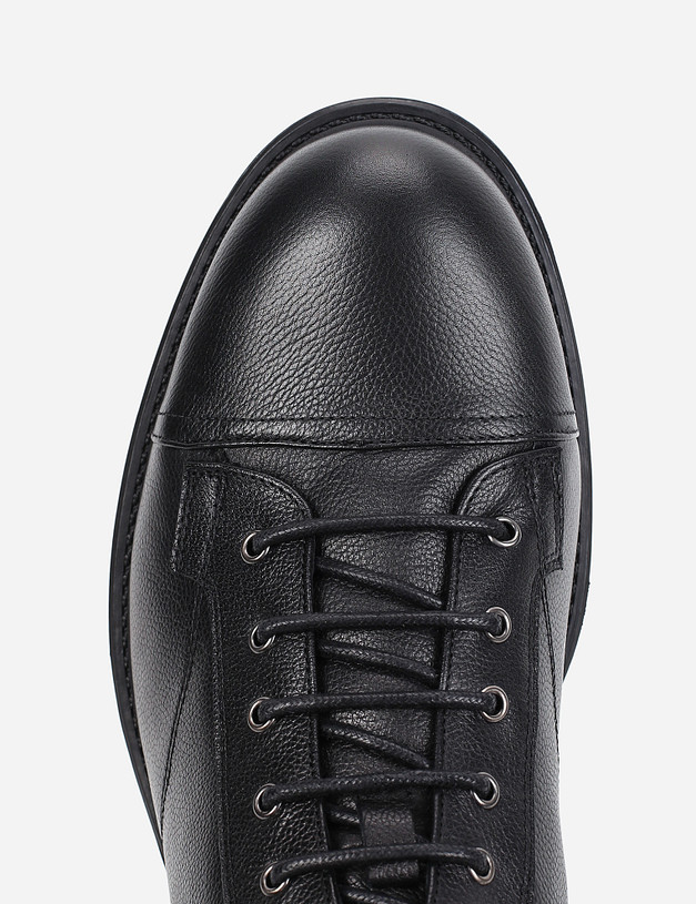 Черные мужские ботинки MASCOTTE 128-122031-0102 | ракурс 4