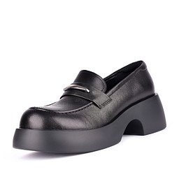 58-41WA-129VK Туфли женские кож.спилок/нат.кожа-текстиль черн, Zenden