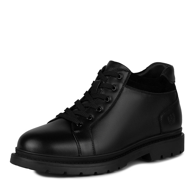 Мужские кожаные ботинки "Томас Мюнц" черные