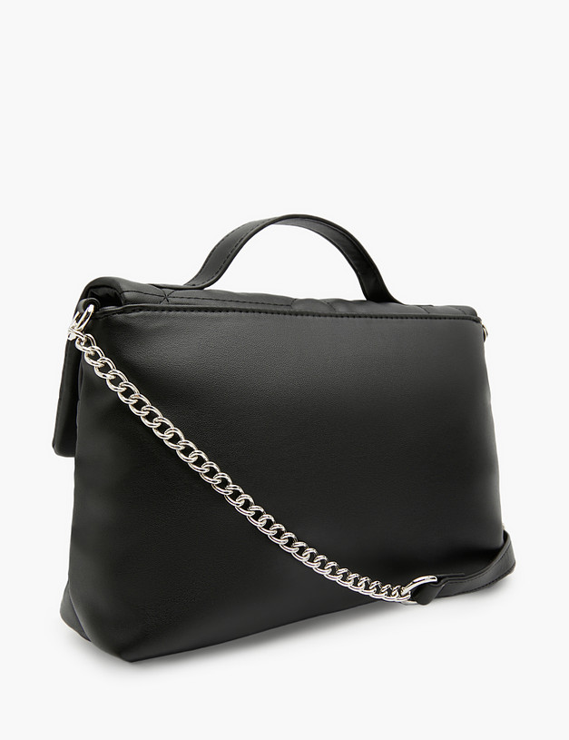 Черная стеганая женская сумка MASCOTTE 670-3102-602 | ракурс 3