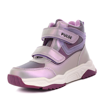 Ботинки актив для девочек Pulse 109-32GO-809SR, цвет фиолетовый, размер 27