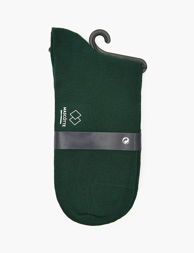 Зеленые мужские носки MASCOTTE M7394-82 | ракурс 3
