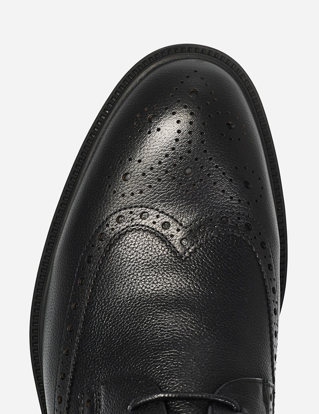 Черные мужские ботинки MASCOTTE 128-122322-0102 | ракурс 6