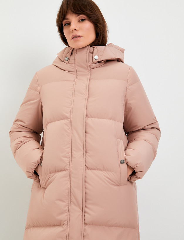 Женское пальто пудрового цвета MASCOTTE 861-3203-2406 | ракурс 5
