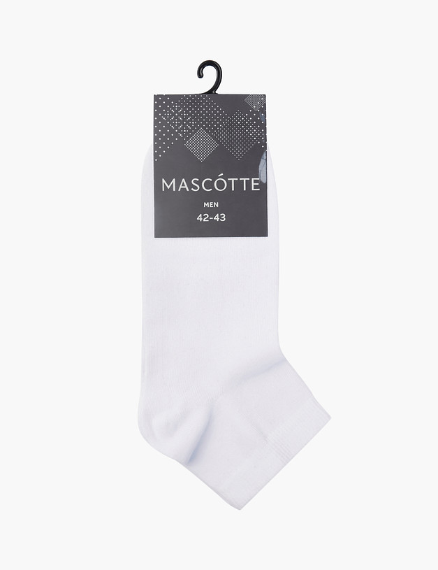 Белые мужские носки MASCOTTE 724-1108-2601 | ракурс 1