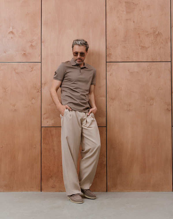 Серые мужские лоферы 5990₽