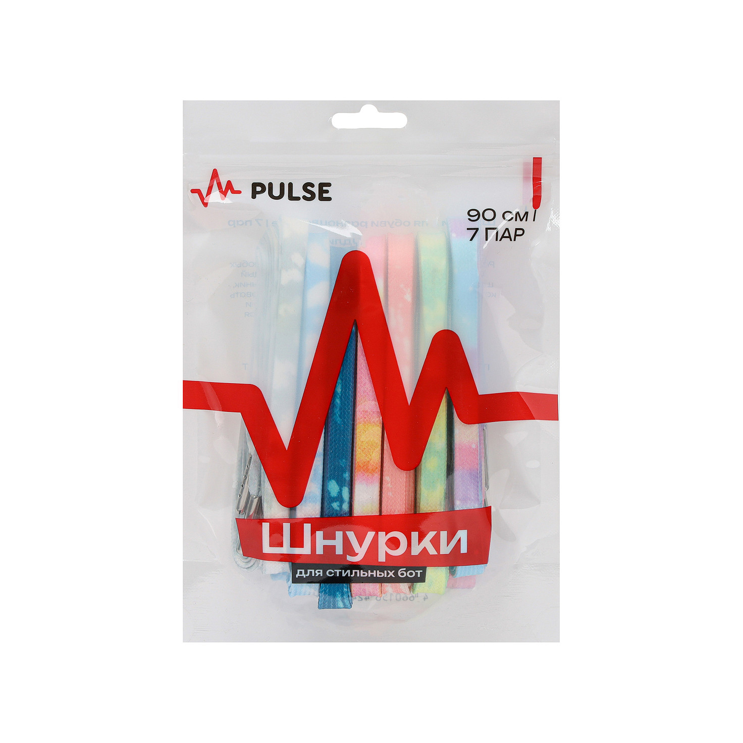 Шнурки унисекс Pulse YU-41-90_001 фото