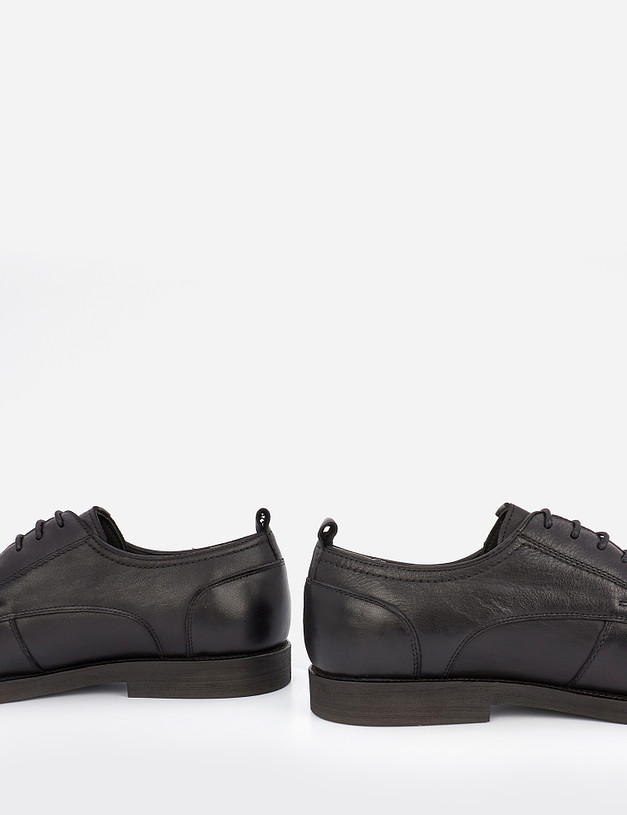 Черные мужские туфли MASCOTTE 58-121311-0102 | ракурс 7