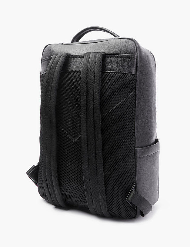 Черный прямоугольный мужской рюкзак MASCOTTE 602-2220-102 | ракурс 4