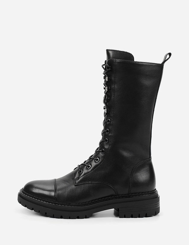 Черные женские ботинки MASCOTTE 22-120222-0102 | ракурс 2