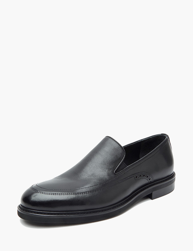 Черные мужские туфли MASCOTTE 175-323011-0102 | ракурс 2