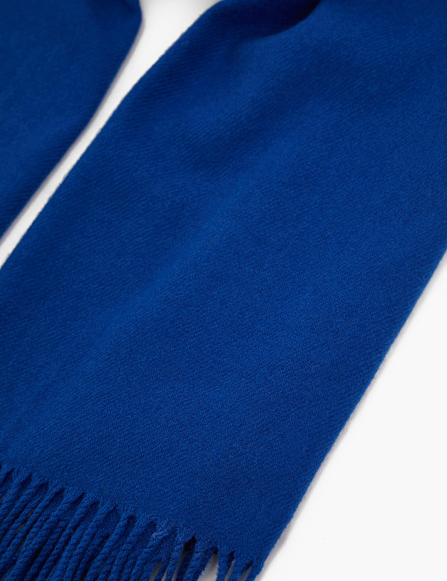 Синий женский шарф MASCOTTE 766-3210-2403 | ракурс 3