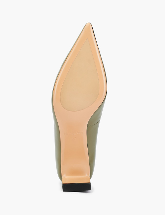 Женские туфли оливкового цвета MASCOTTE 15-2144912-4584M | ракурс 6