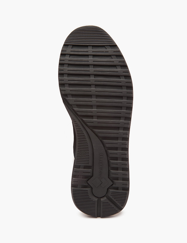 Черные мужские утепленные кроссовки  MASCOTTE 189-3292052-0202 | ракурс 5