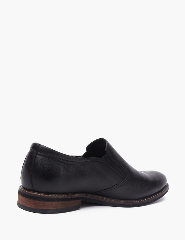 Черные мужские туфли MASCOTTE 58-210213-0102 | ракурс 3