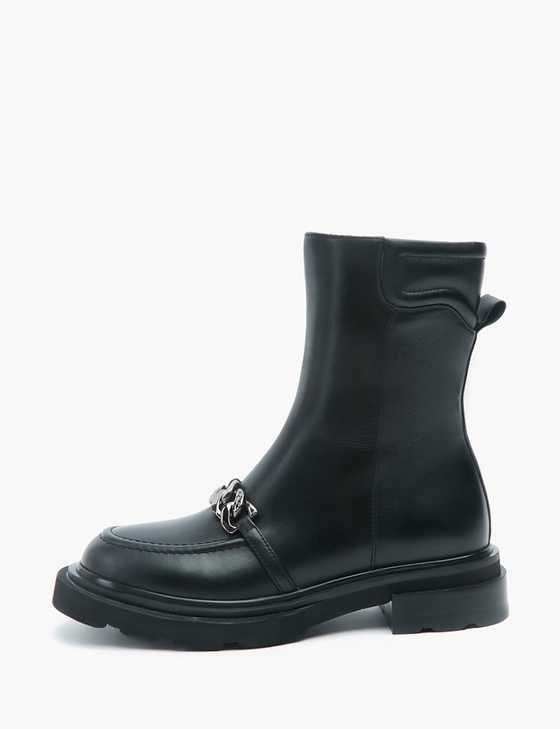 Черные женские ботинки MASCOTTE 99-2260823-3100M | ракурс 1