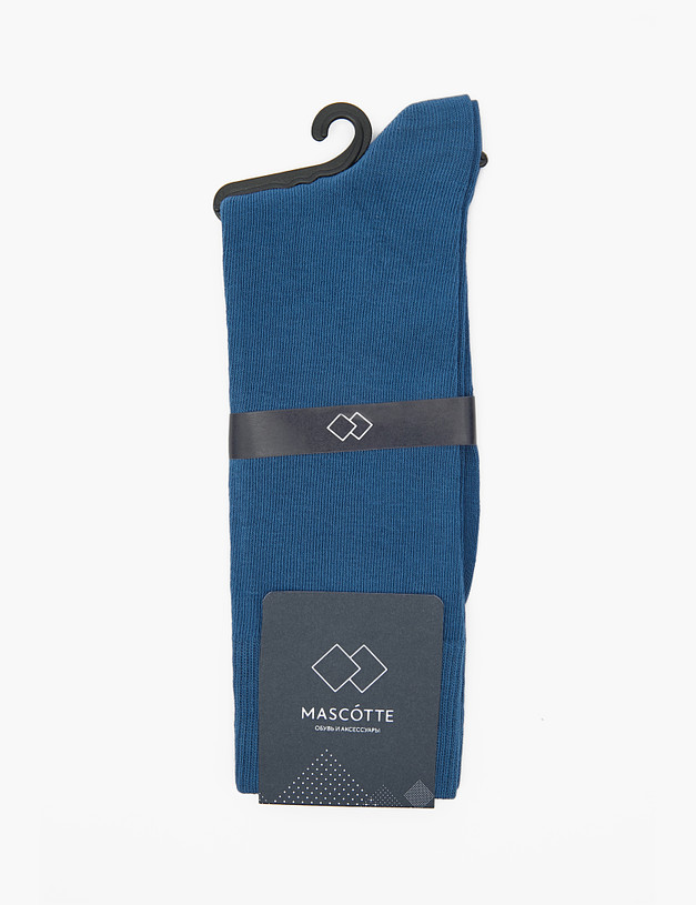 Синие мужские носки MASCOTTE M7394-781 | ракурс 2