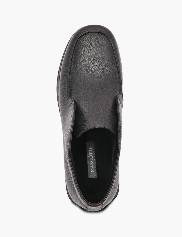 Черные мужские ботинки без шнуровки MASCOTTE 175-3291823-8110M | ракурс 5