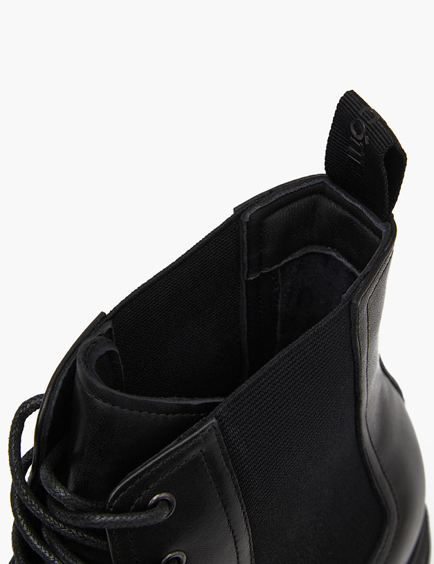Черные мужские ботинки MASCOTTE 58-322526-0102 | ракурс 6