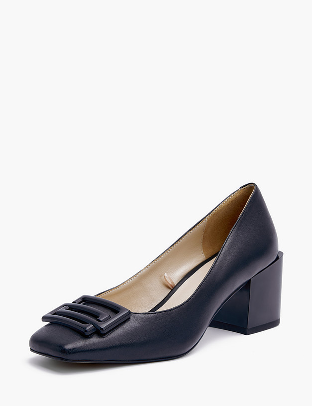 Черные кожаные женские туфли MASCOTTE 126-310511-3501M | ракурс 3