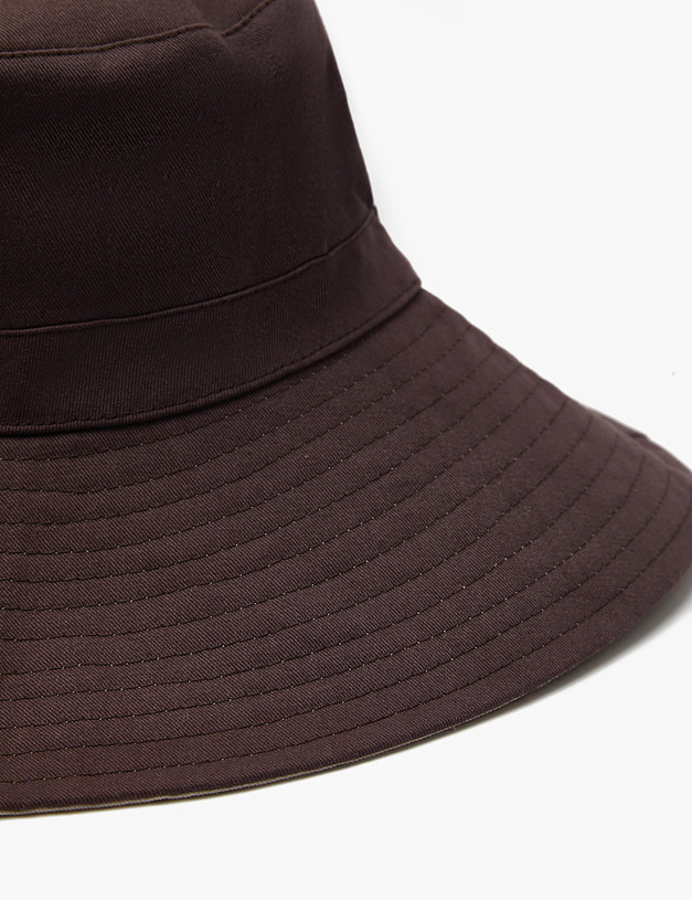 Коричневая женская шляпа MASCOTTE 776-4116-2609 | ракурс 3