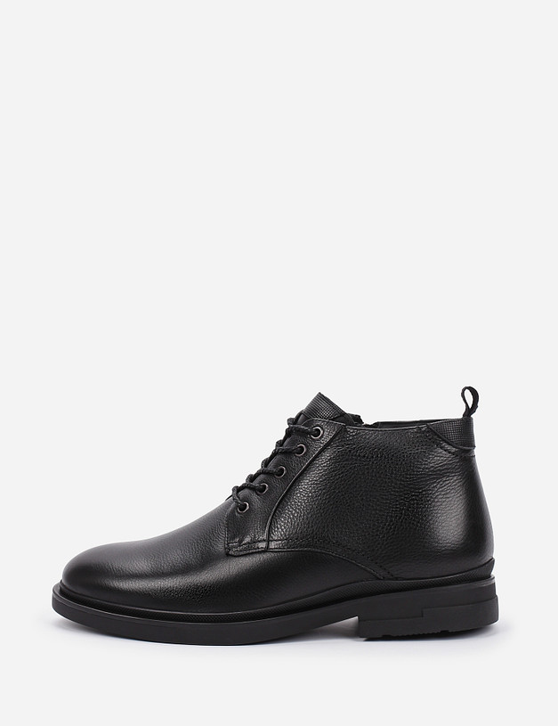 Черные мужские ботинки MASCOTTE 58-124434-0102 | ракурс 1