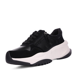 40-42WA-034FT Полуботинки для активного отдыха женские спилок-кож.спилок/текстиль черн, Quattrocomforto