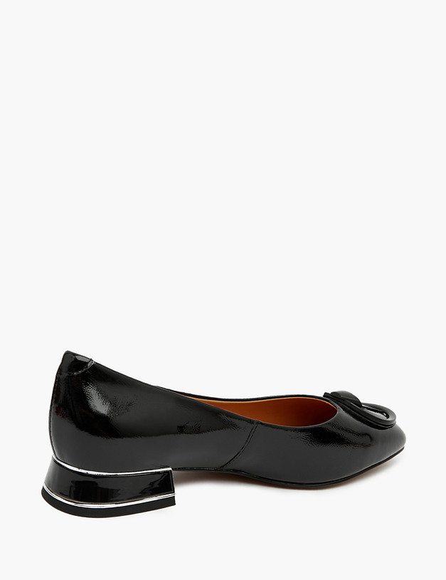 Черные лакированные женские туфли MASCOTTE 126-210511-0702 | ракурс 3