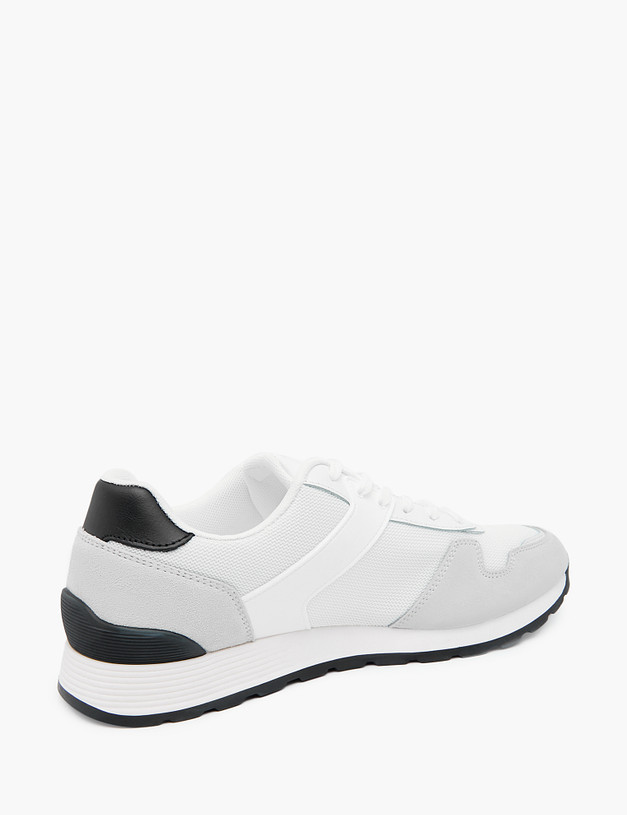 Белые мужские кроссовки MASCOTTE 189-3131221-0201 | ракурс 3