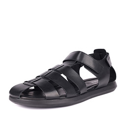 333-51MZ-002KS Туфли летние мужские нат.кожа/и.кожа черн, Zenden