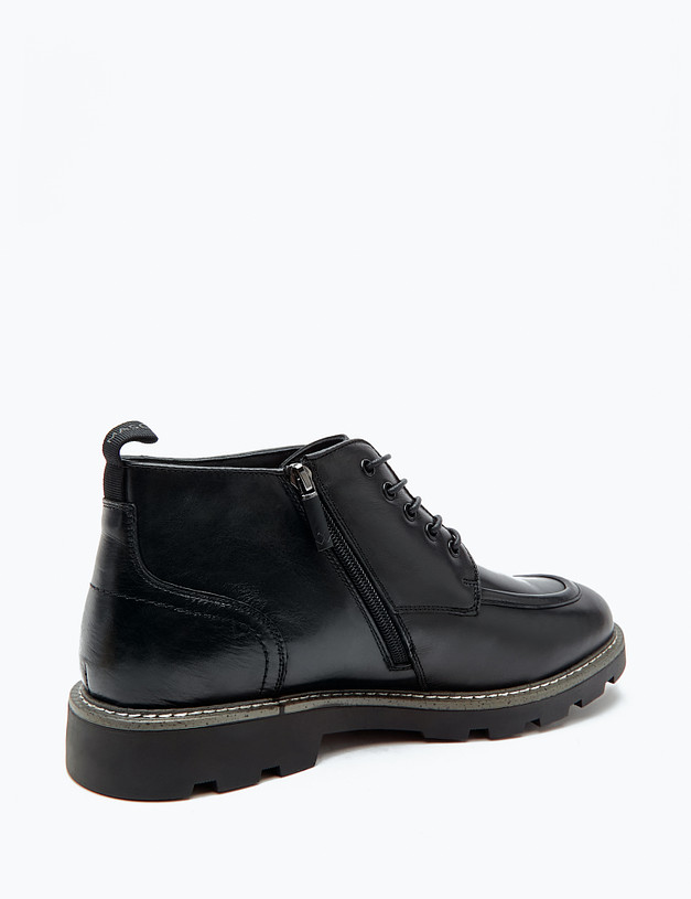 Черные мужские зимние ботинки MASCOTTE 58-3210936-7120M | ракурс 3