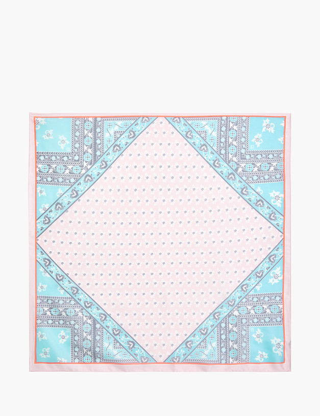Розовый женский платок MASCOTTE 763-4108-2411 | ракурс 2