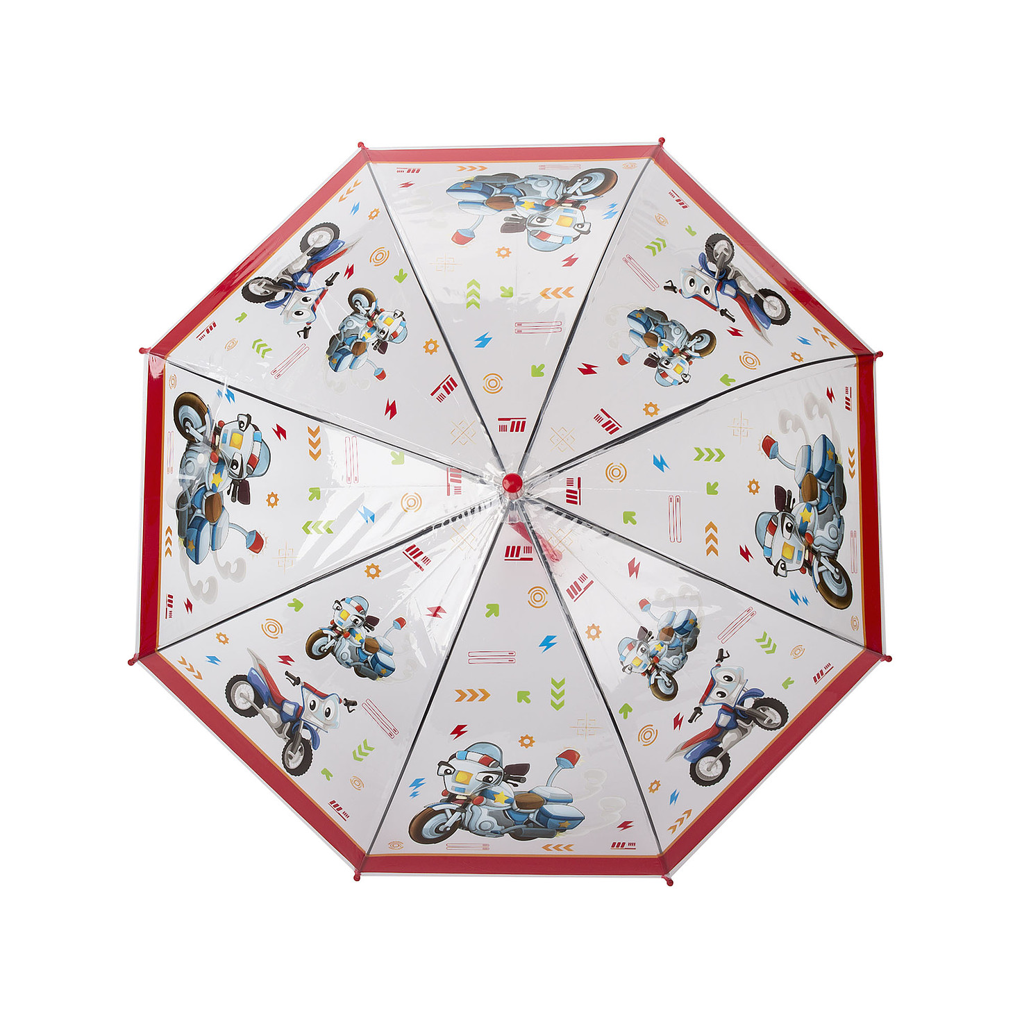 Зонт трость полуавтоматический для мальчиков INSTREET YU-02-10509-018 фото