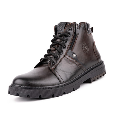 Ботинки мужские ZENDEN 359-32MZ-006KN, цвет темно-коричневый, размер 40