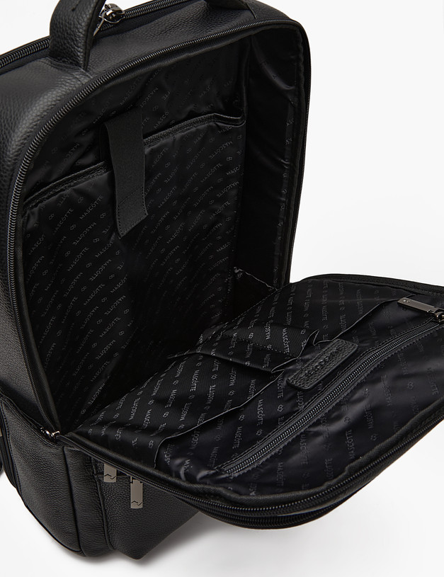 Черный мужской рюкзак MASCOTTE 602-4109-102 | ракурс 4