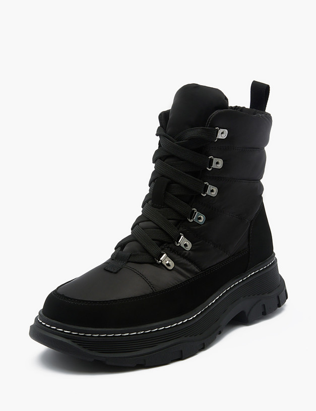 Черные женские ботинки MASCOTTE 45-120151-0202 | ракурс 3