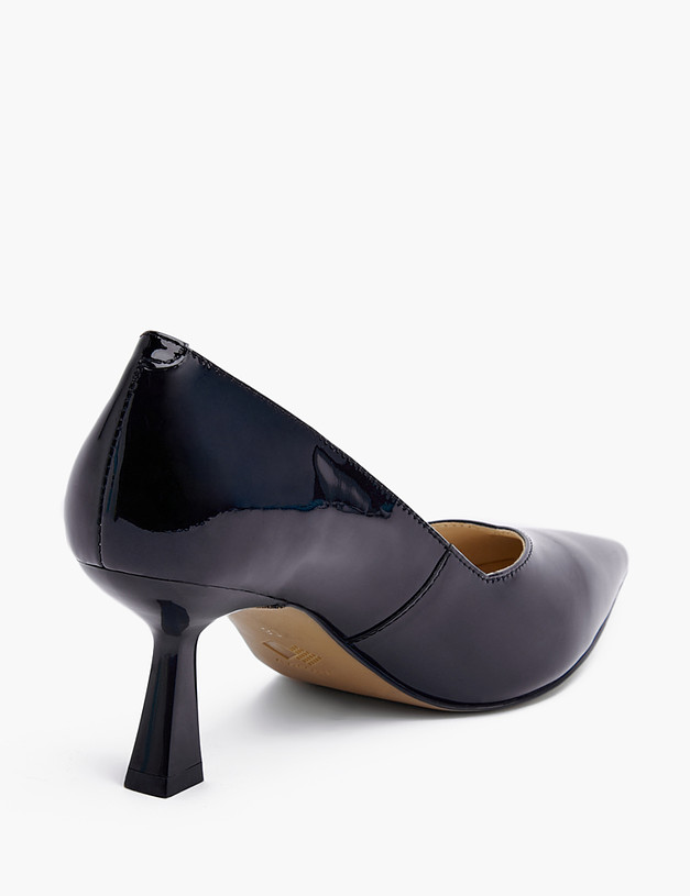 Черные женские туфли из лакированной кожи MASCOTTE 126-310611-3701M | ракурс 3