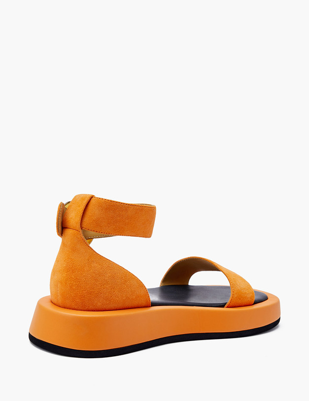 Оранжевые женские сандалии MASCOTTE 66-3183113-4619M | ракурс 4