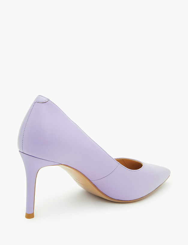 Фиолетовые женские туфли из кожи MASCOTTE 15-2145113-6526M | ракурс 3