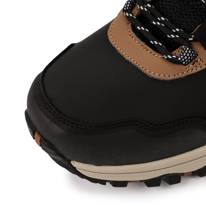 Черные мужские ботинки в стиле туристической обуви BRIGGS
