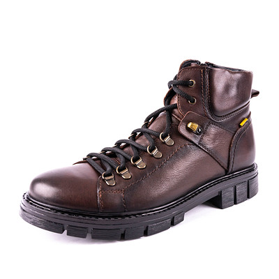 Ботинки мужские ZENDEN 346-32MZ-070KN, цвет темно-коричневый, размер 40