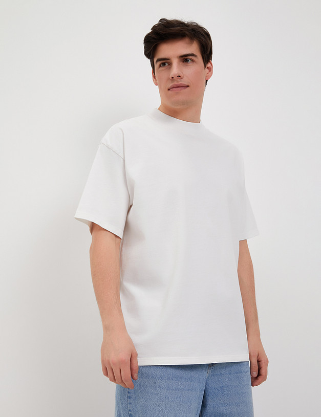 Белая мужская футболка MASCOTTE 889-4118-2601 | ракурс 1