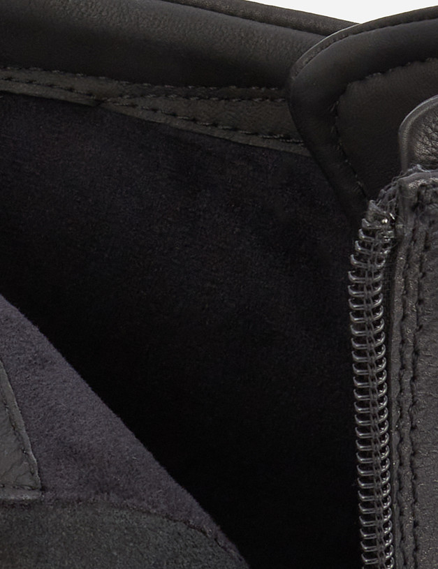 Черные кожаные мужские ботинки MASCOTTE 22-1210323-3180M | ракурс 10