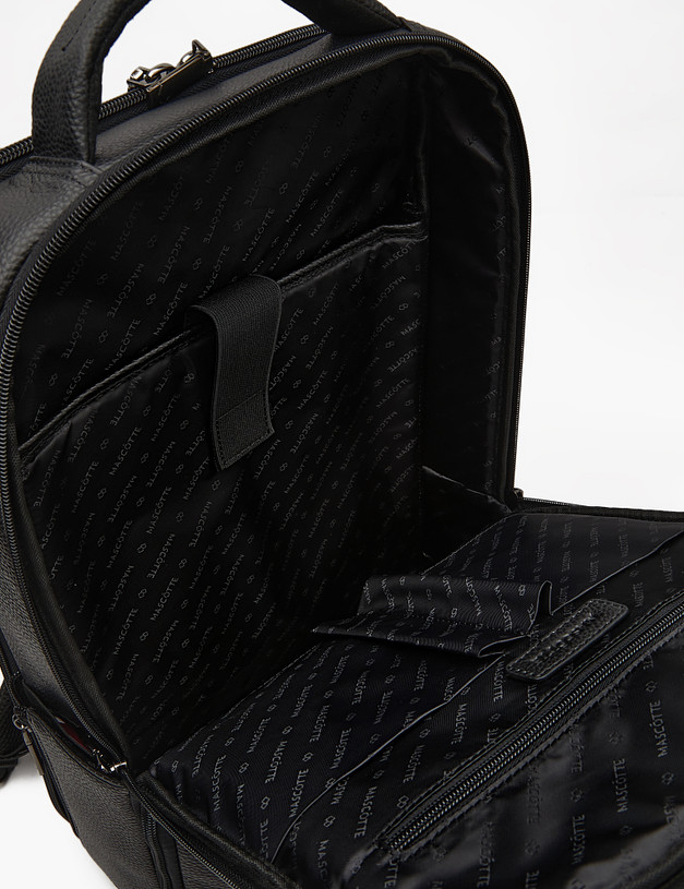 Черный мужской рюкзак MASCOTTE 602-4110-102 | ракурс 4
