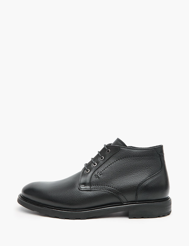 Черные зимние мужские ботинки MASCOTTE 58-322434-0102 | ракурс 1