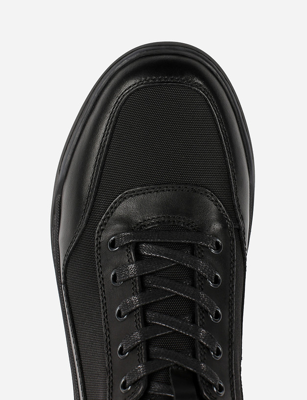 Черные мужские ботинки MASCOTTE 22-121524-0102 | ракурс 4
