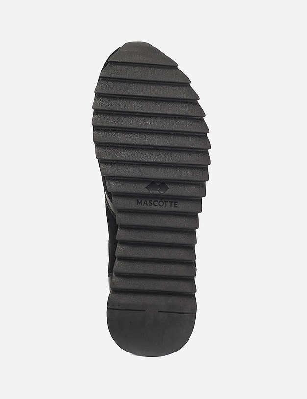 Черные мужские кроссовки MASCOTTE 58-1215521-3205M | ракурс 5