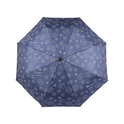 Зонт автоматический женский ZENDEN 17-41UWC-009, цвет синий, размер ONE SIZE