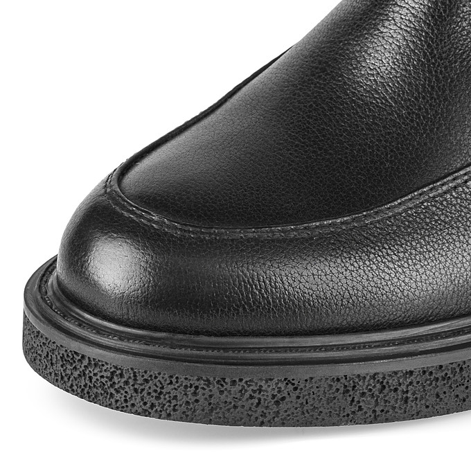 Черные женские ботинки со шнуровкой "Томас Мюнц"