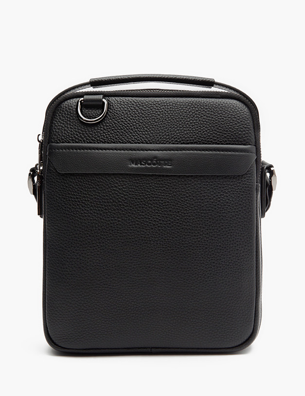Черная мужская сумка-планшет MASCOTTE 602-3123-102 | ракурс 2